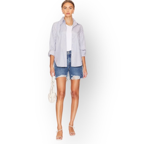 Levi's 501 90s High Rise Distressed Shorts Size 28 NWT - Picture 2 of 11